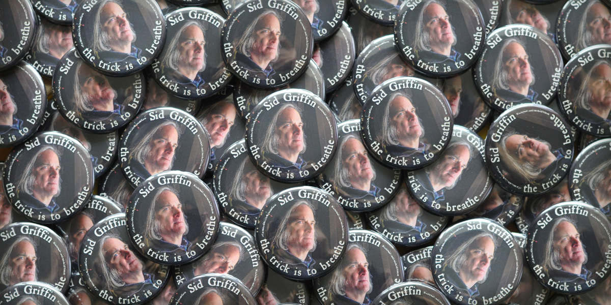 Badges produced for The Trick Is To Breathe Album Launch