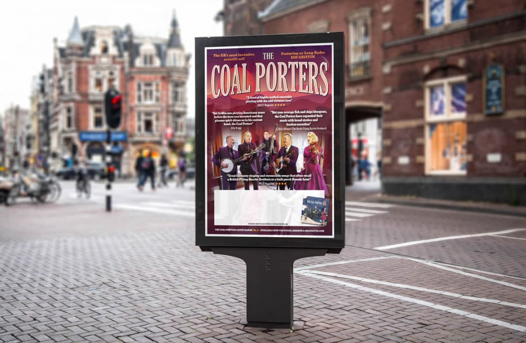 The Coal Porters Poster Mock Up