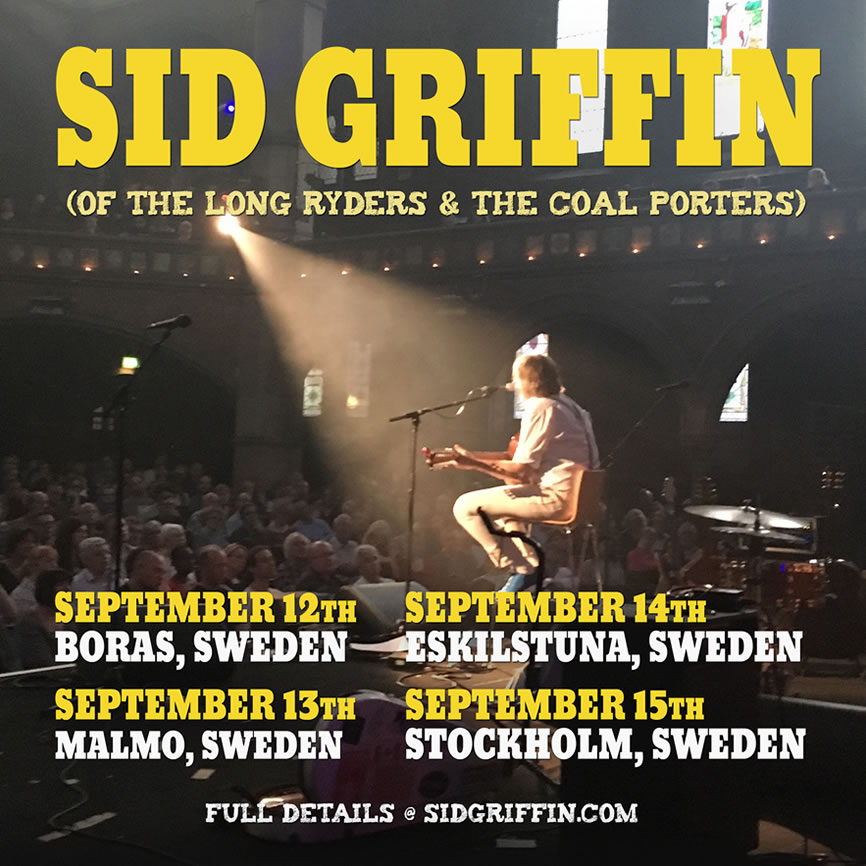 Musician, Author and Broadcaster Sid Griffin