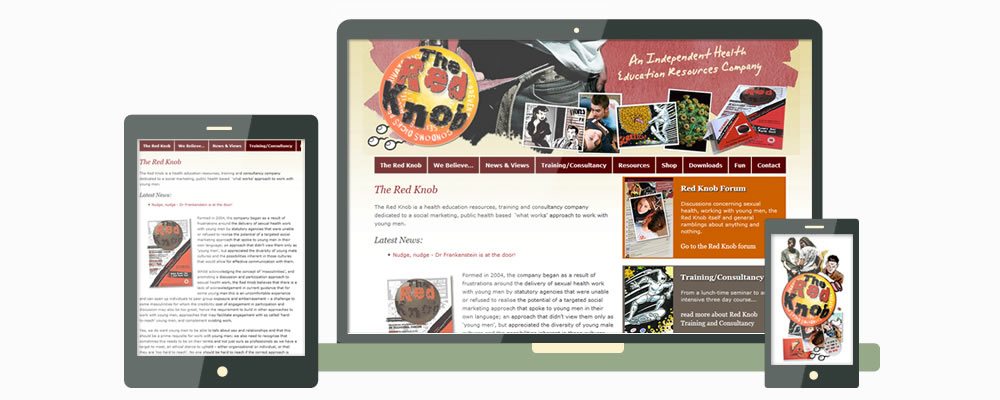 The Red Knob website