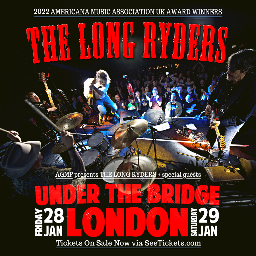 The Long Ryders London 2022 poster. 
