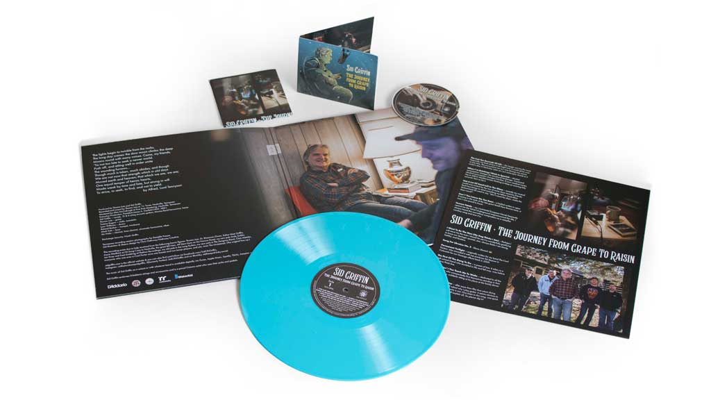 Album cover LP and CD Design for Sid Griffin