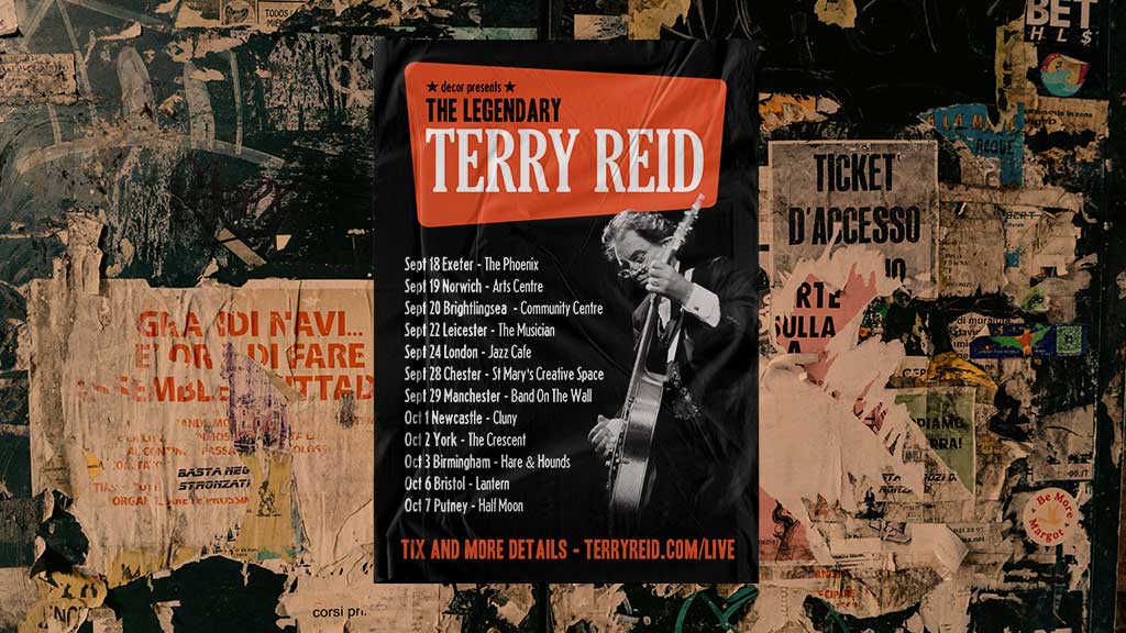 Terry Reid Poster Design