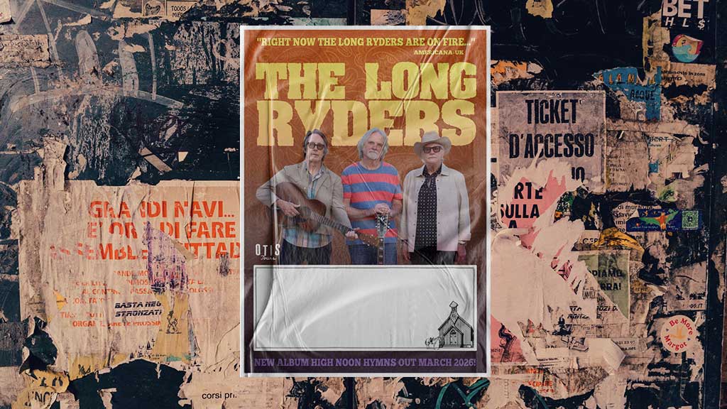 The Long Ryders 2026 Tour Venue Poster Design